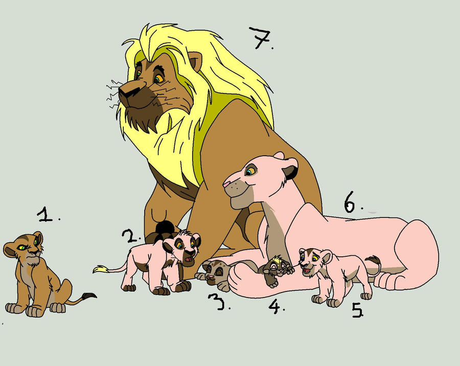 lion family adopt~OPEN