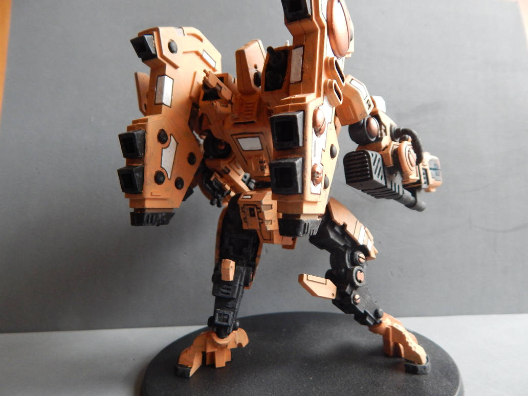 Warhammer 40k - Tau XV104 Riptide Battlesuit 2 by Falkonsflight on ...