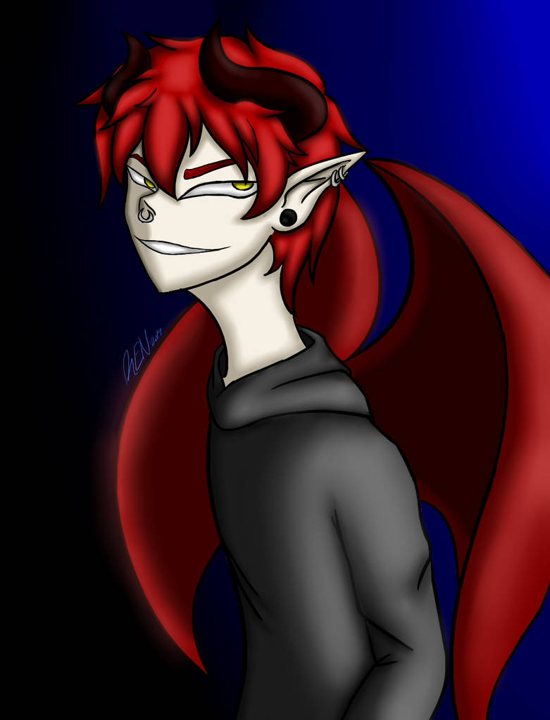 Hawk Red Demon Red Demon by KazukiFujimota on DeviantArt