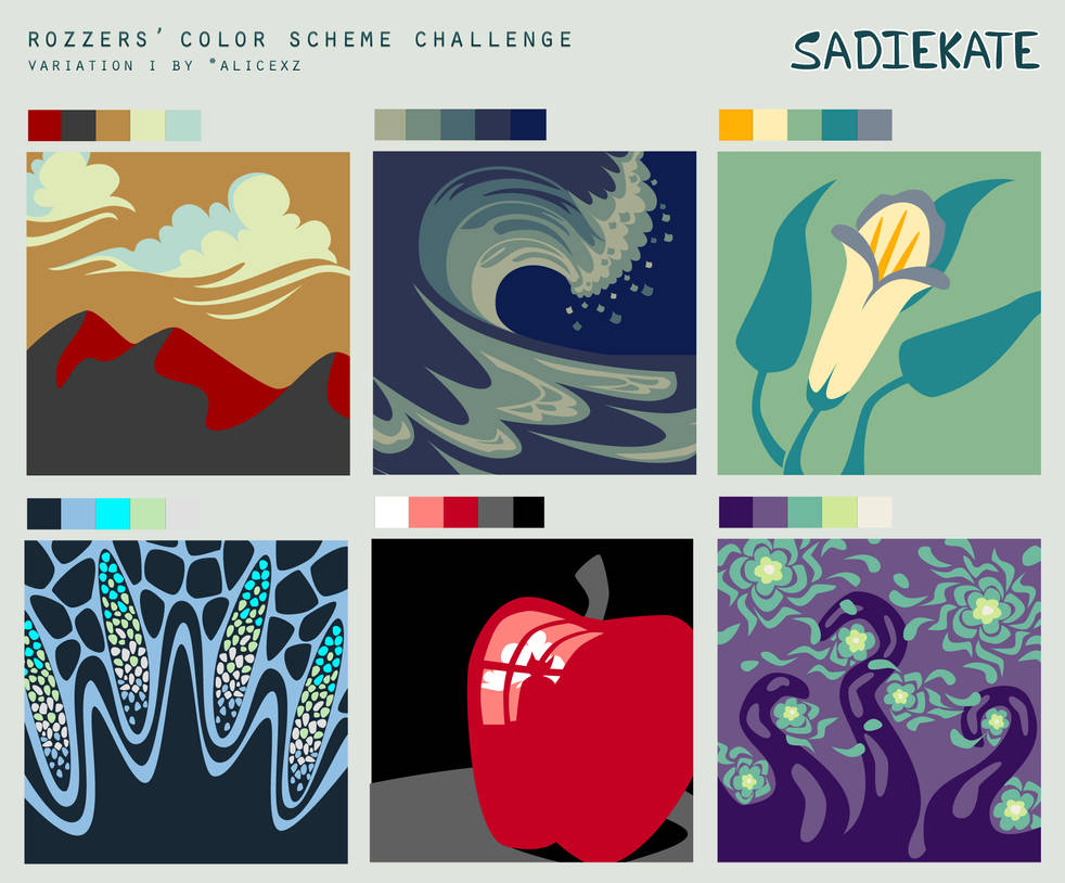 Color Scheme Meme 2 by sadiekate on DeviantArt