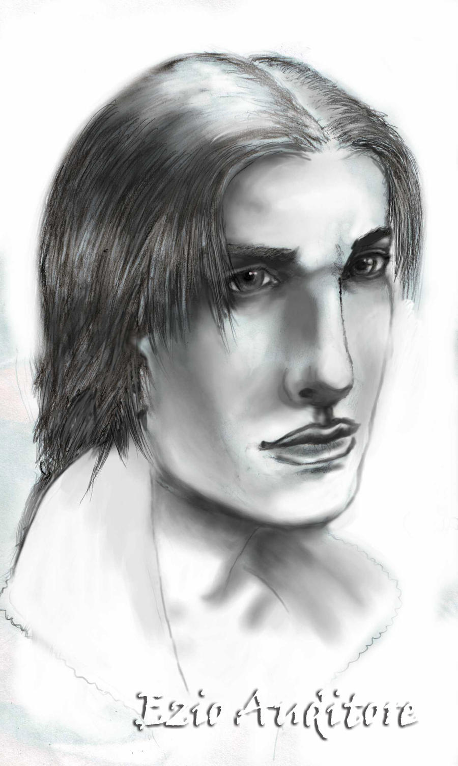 Ezio realistic by Max-Zorin