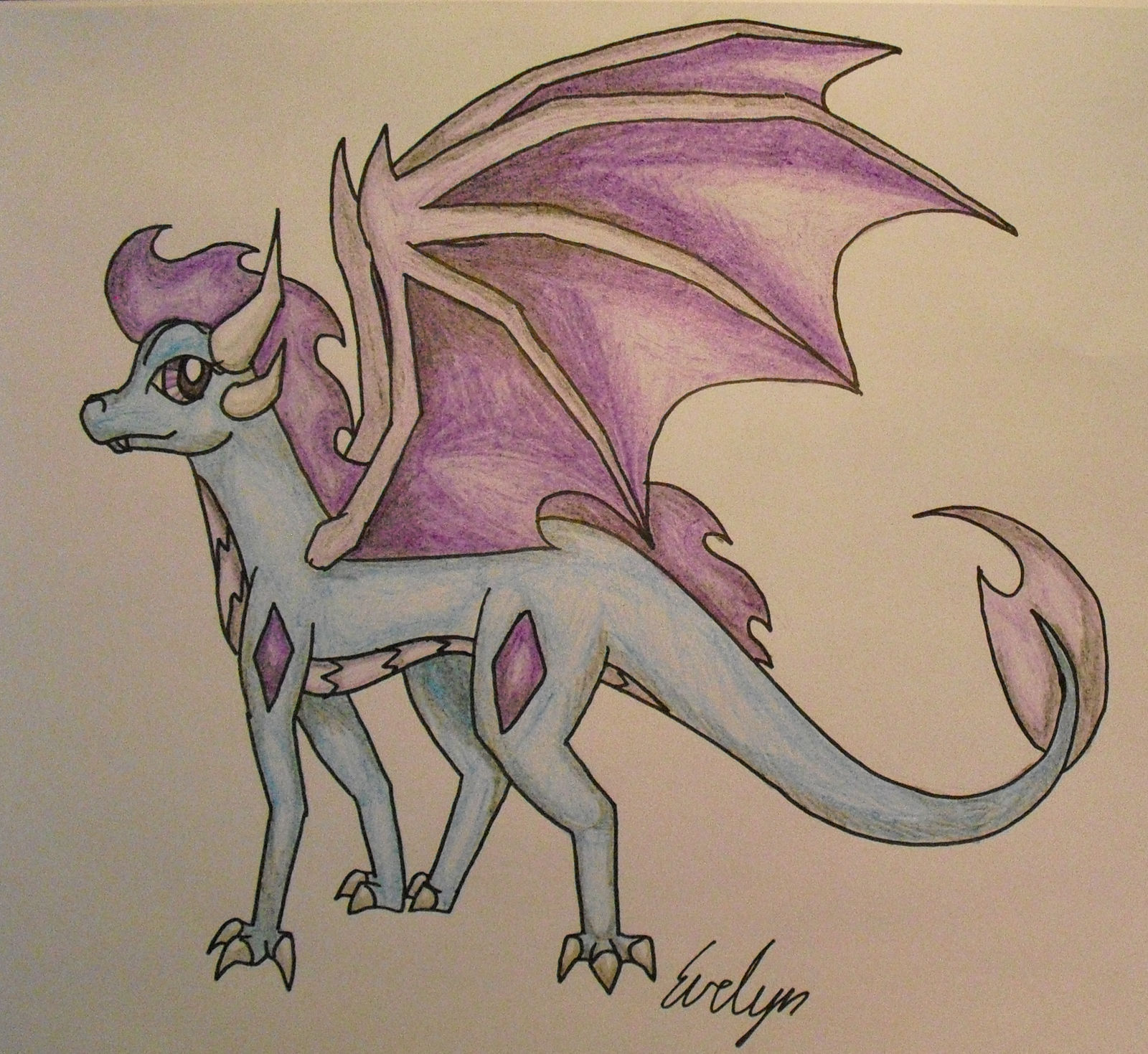 How I draw Dragons! *Vid*