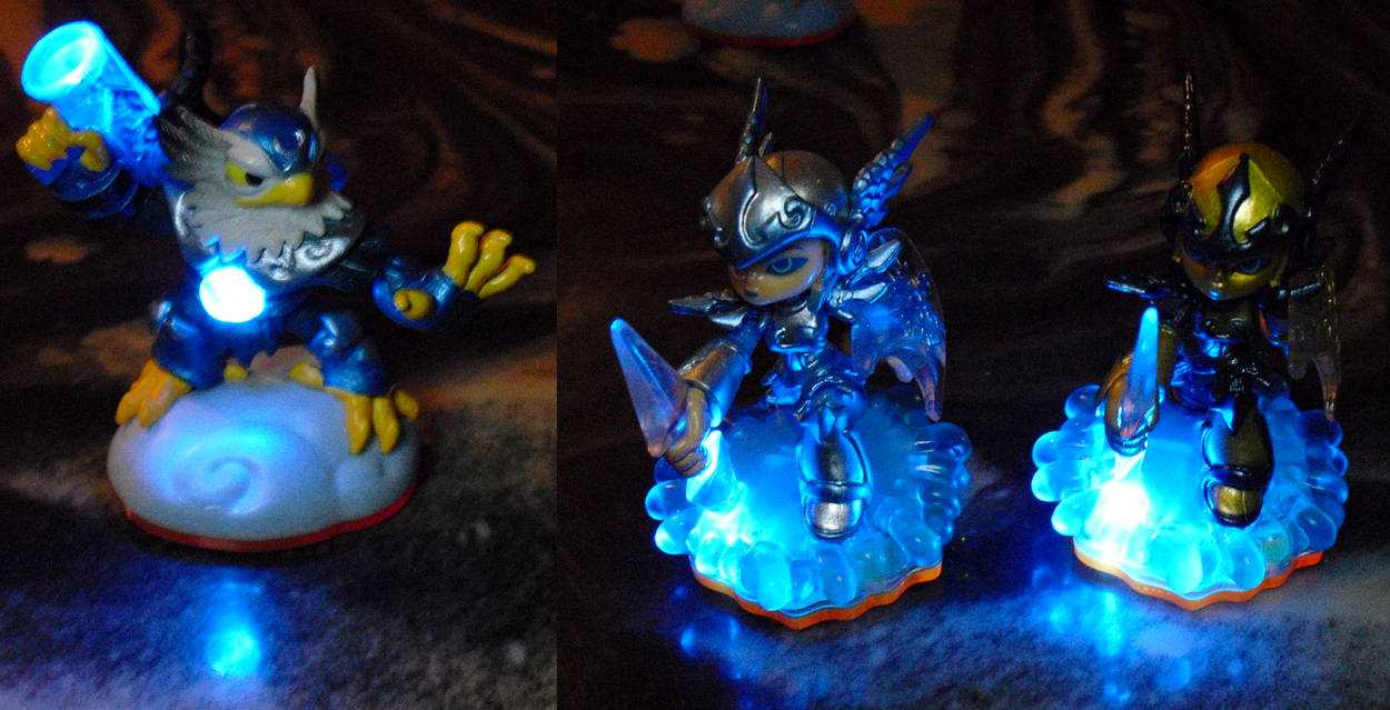 Lightcore skylanders by BlueEvelyn on DeviantArt