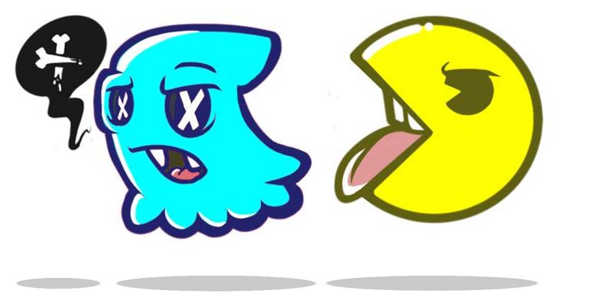 Pac-Man Goes Mad! by SMODE-ART on DeviantArt