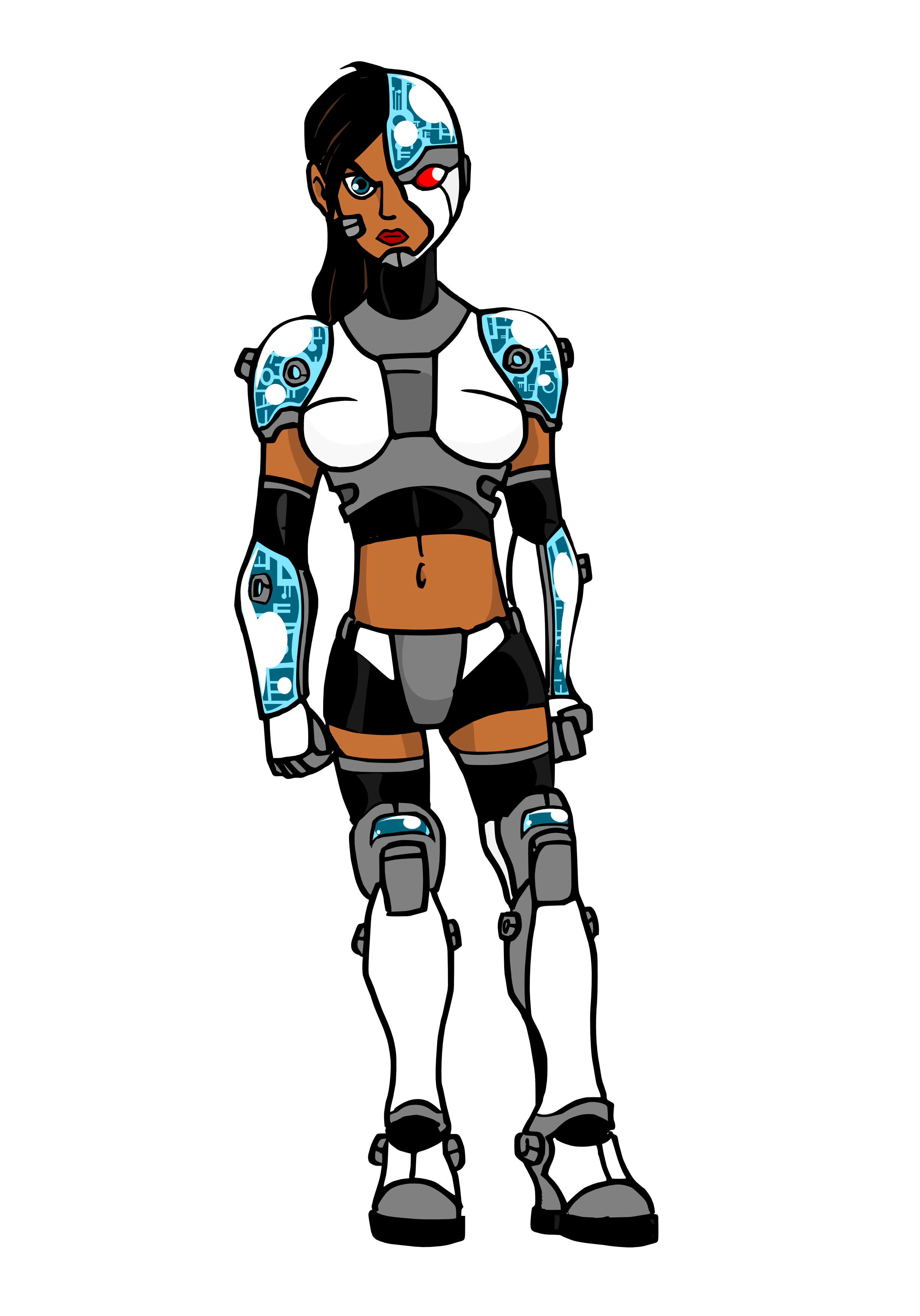 CyborGirl 2.0 Victoria Stone by ThisOtherWriter on DeviantArt