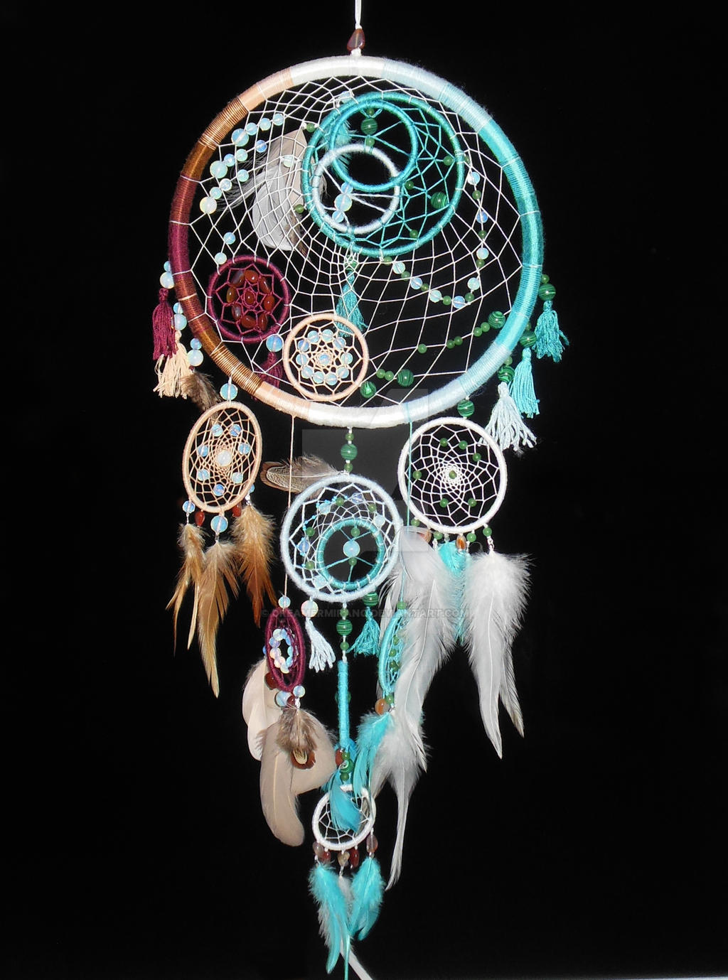 Colorful dreamcatcher