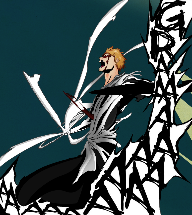 Ichigo(Bankai+Fullbring) by Mantis-F on DeviantArt