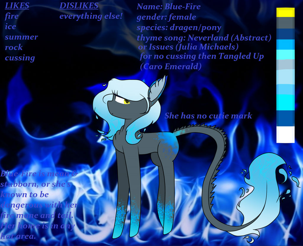 Blue Flash Oc Blue-Fire (oc) by MoonPieCookieLover on DeviantArt