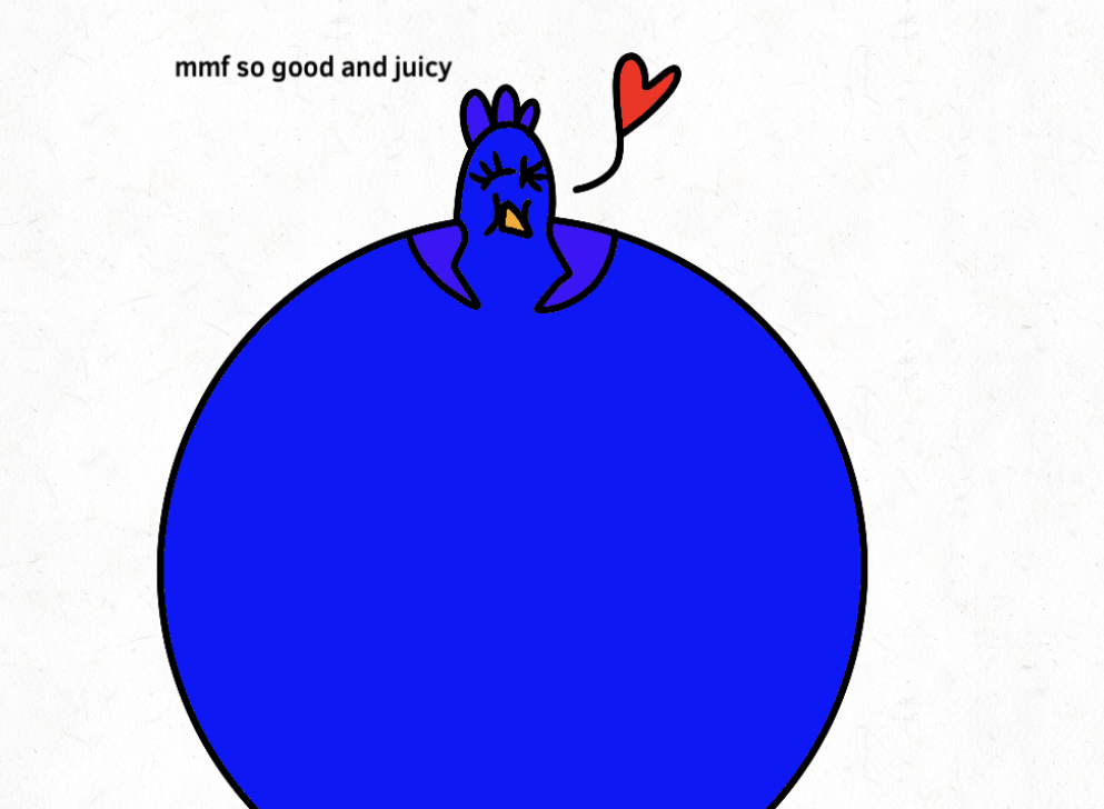 Bird Inflation Deviantart Opila bird blueberry inflation by Dragonhorror on DeviantArt