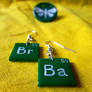 breaking bad earrings, bitch!