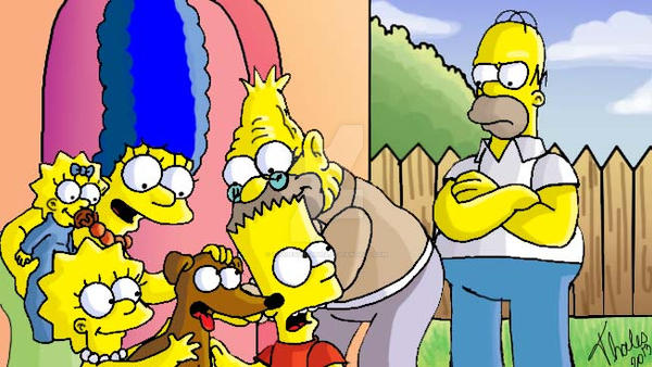 The Simpsons =D by thalesgnamura on DeviantArt