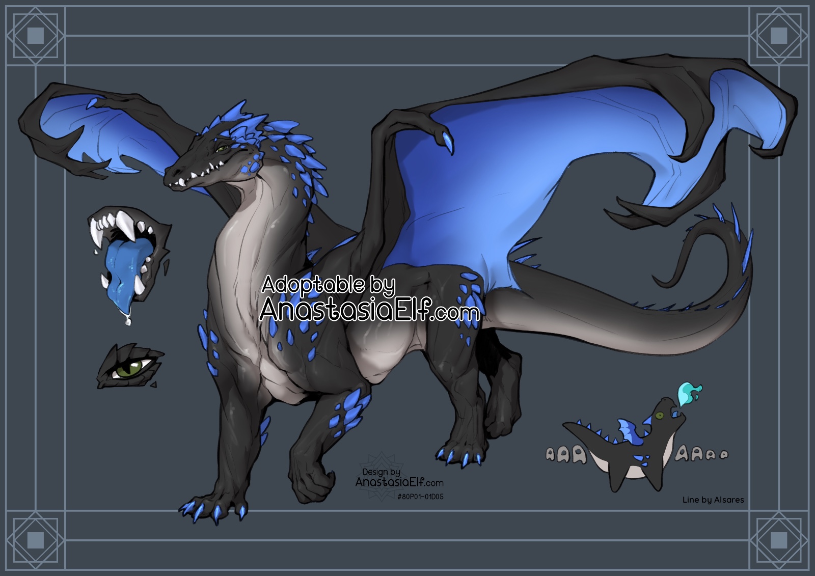 OPEN Dragon Adoptable By AnastasiaElf On DeviantArt open-dragon-adoptable-by-anastasiaelf-on-deviantart