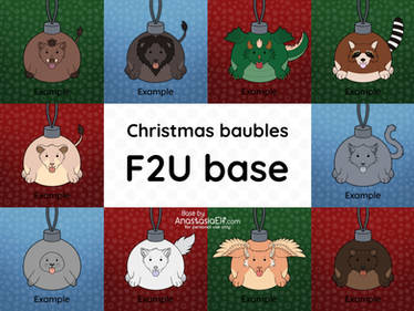 F2U Christmas baubles base