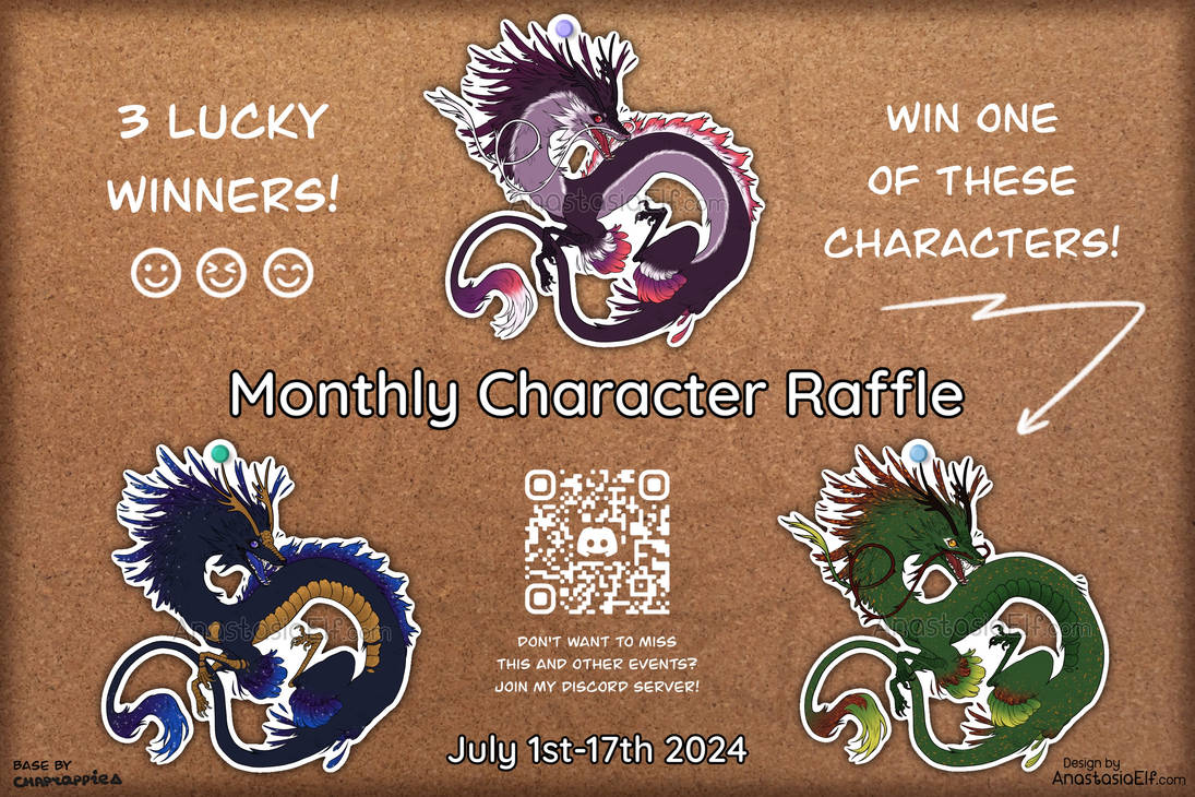 Monthly Raffles Icon Monthly Raffle Reminder by AnastasiaElf on DeviantArt