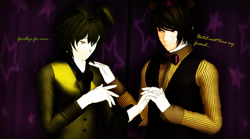 Fmr Springtrap Fredbear X SpringTrap by MMDMotionsAndPoses on DeviantArt
