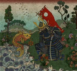 samurai and the fish