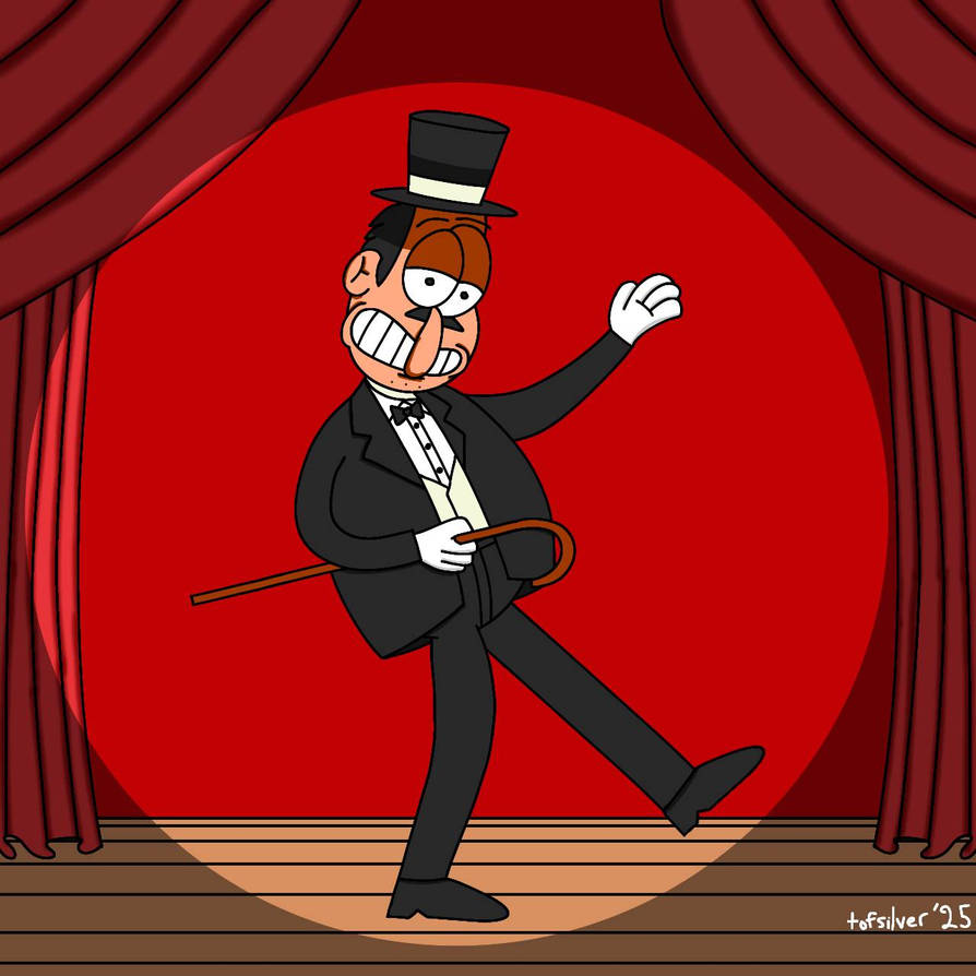 Peppino Performing Vaudeville by tofsilver on DeviantArt