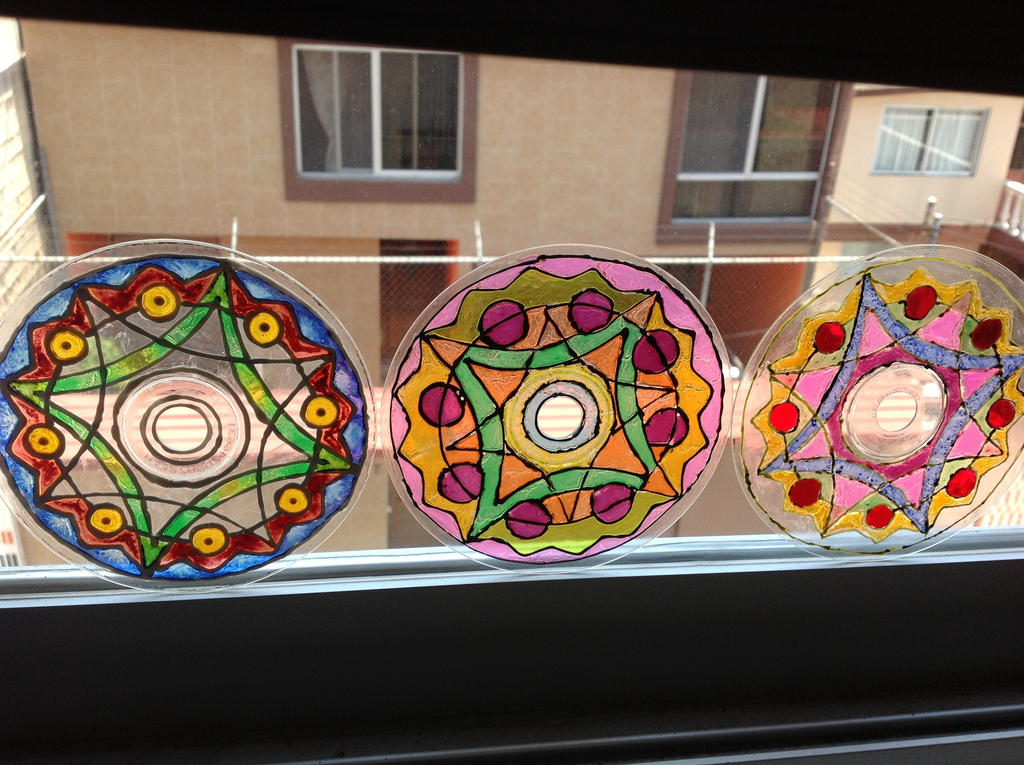 Stained Glass CDs by Veneno94 on DeviantArt