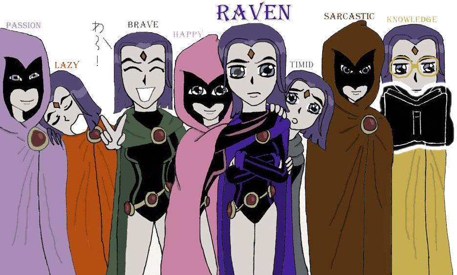 Raven and her emotions by Kamyia on DeviantArt