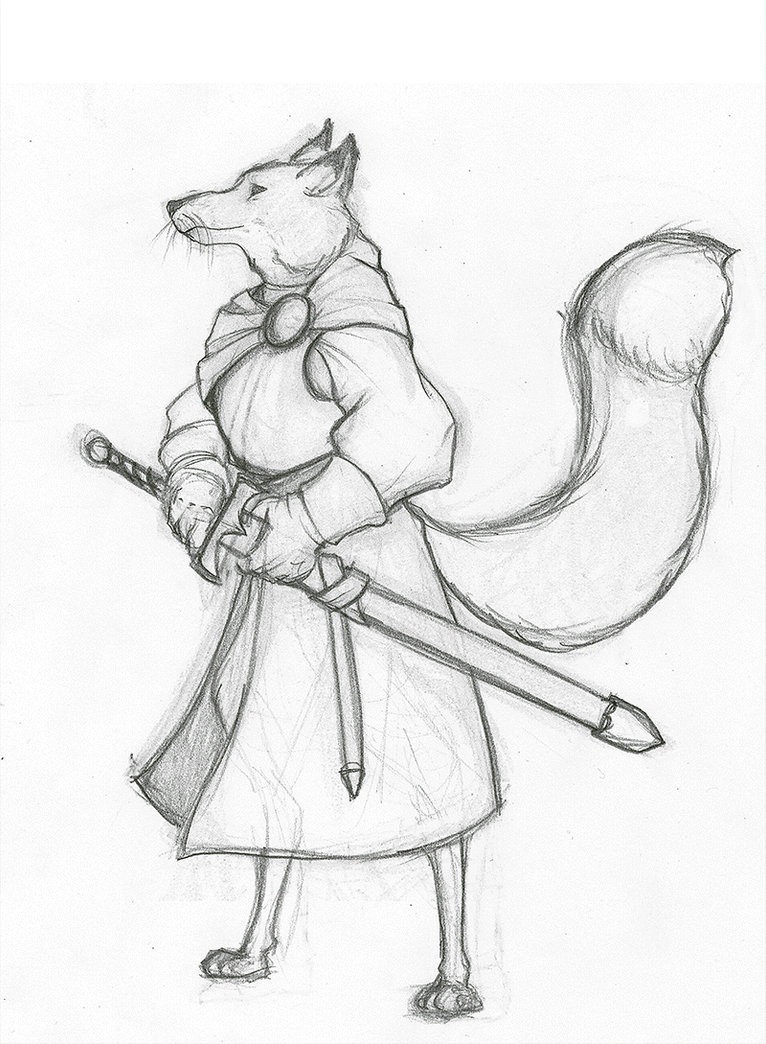 Fox Knight process. by Dungace on DeviantArt