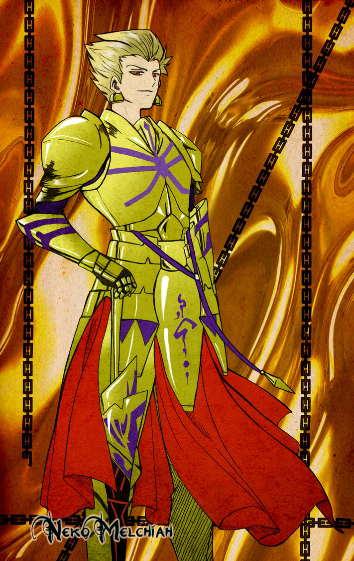 Fate/Zero Gilgamesh by NekoMelchiah on DeviantArt