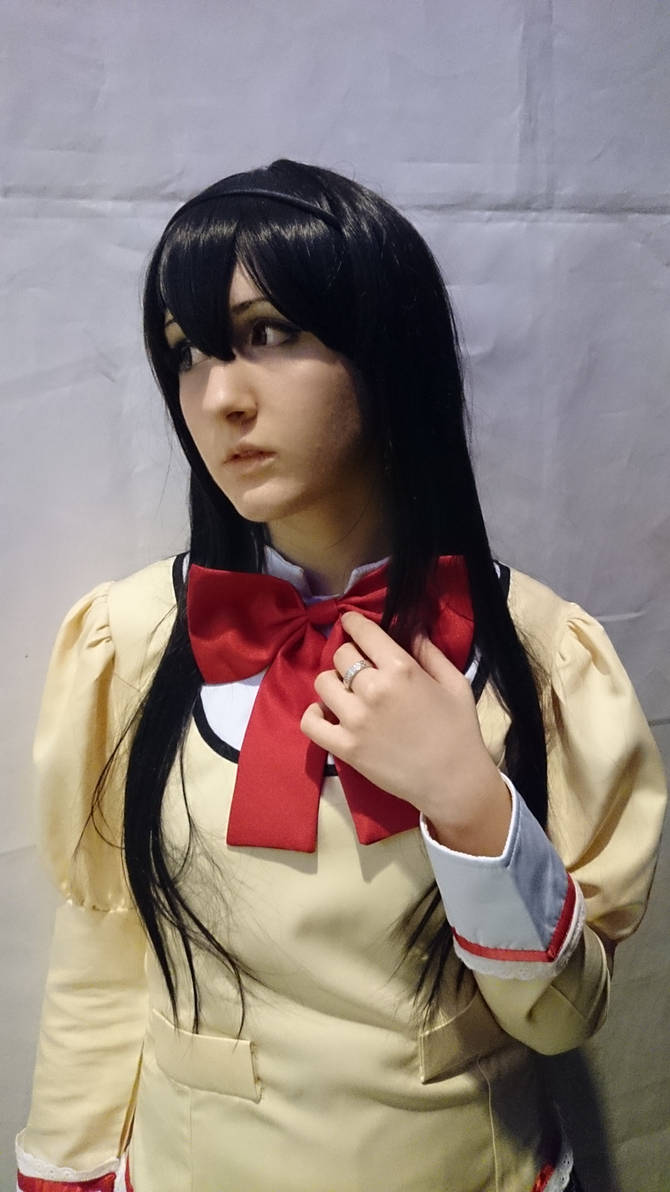 Homura Akemi (School Uniform ver.) by KyokoCherry on DeviantArt