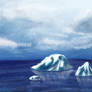 Icebergs Wallpaper 4k