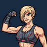 Sergeant Calhoun - Pro wrestling style