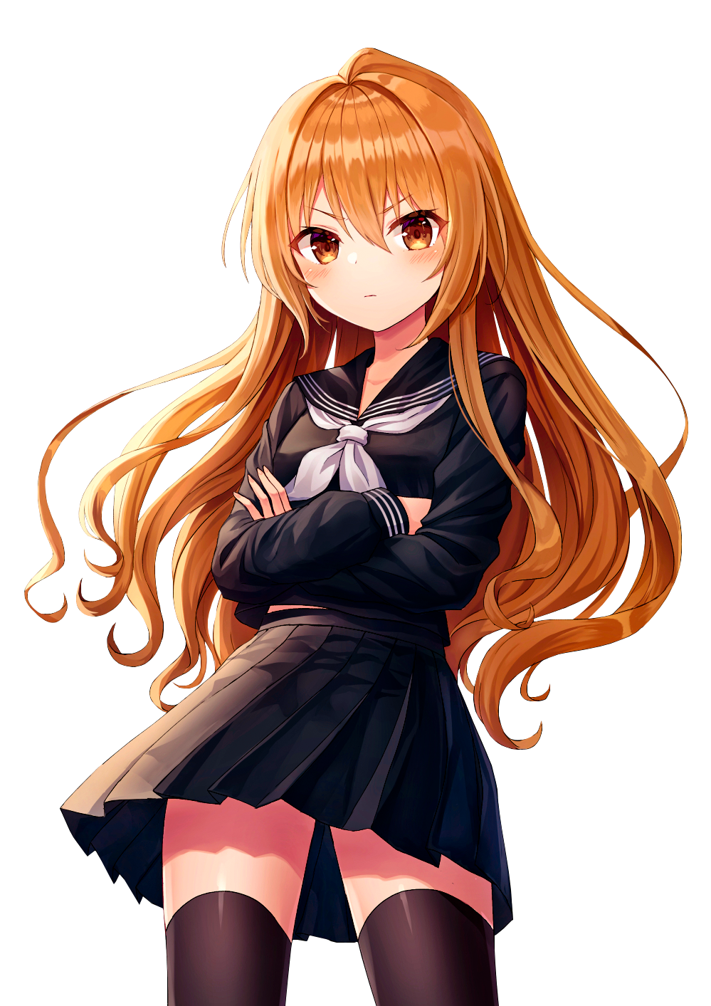 taiga Aisaka Toradora Anime Girl Cute Tsundere - Anime Girl Cute Tsundere,  HD Png Download - 708x895 (#5353799) - PinPng