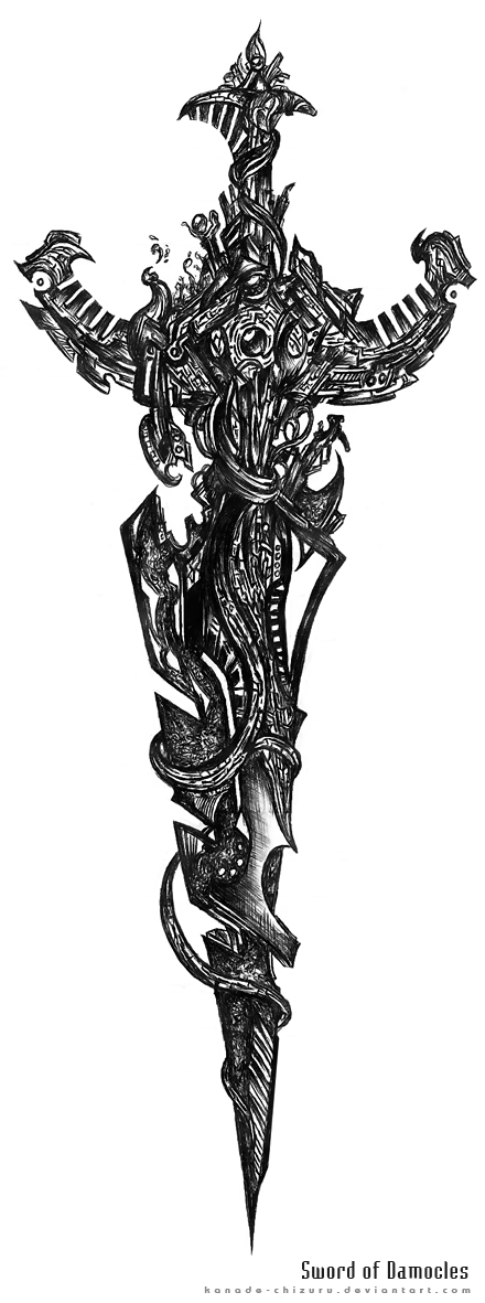 The Sword Of Damocles - Original Design by Kanade-Chizuru on DeviantArt The Sword Of Damocles - Original Design by Kanade-Chizuru on DeviantArt