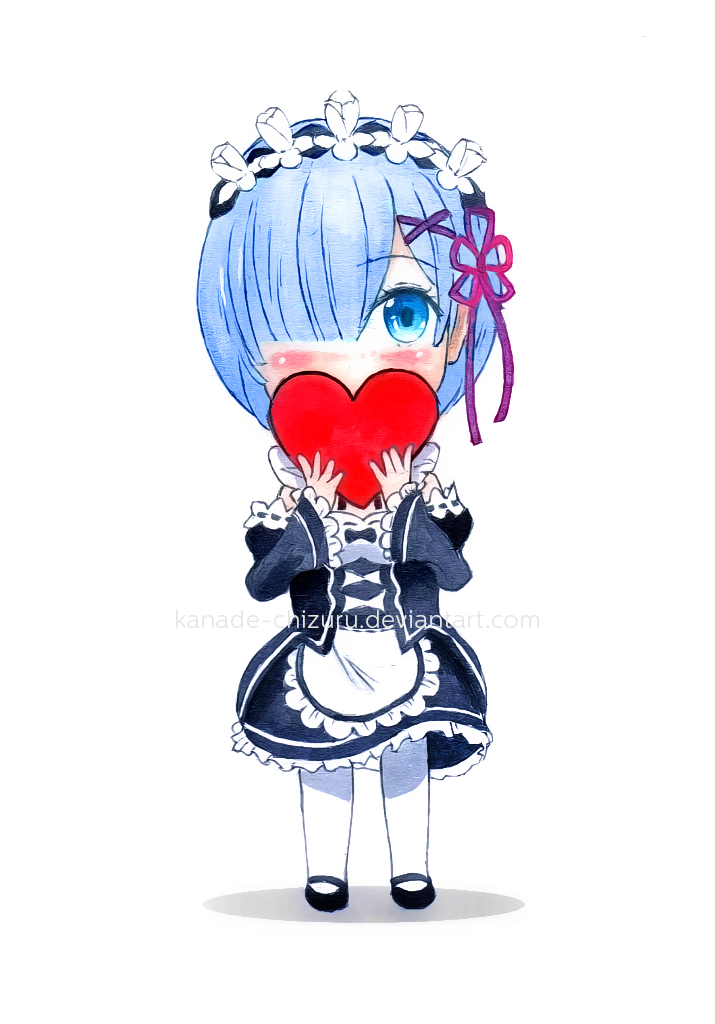 Chibi Sketch - Rem (Re:Zero)