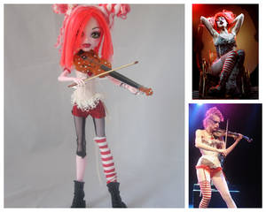 Monster High as Emilie Autumn