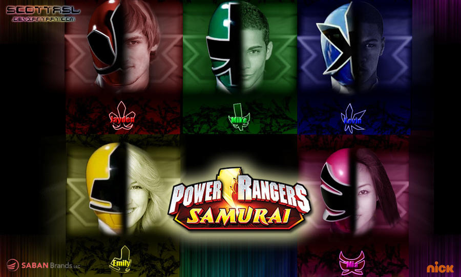 PR Samurai Cast Wallpaper by LegendofPowerRangers on DeviantArt
