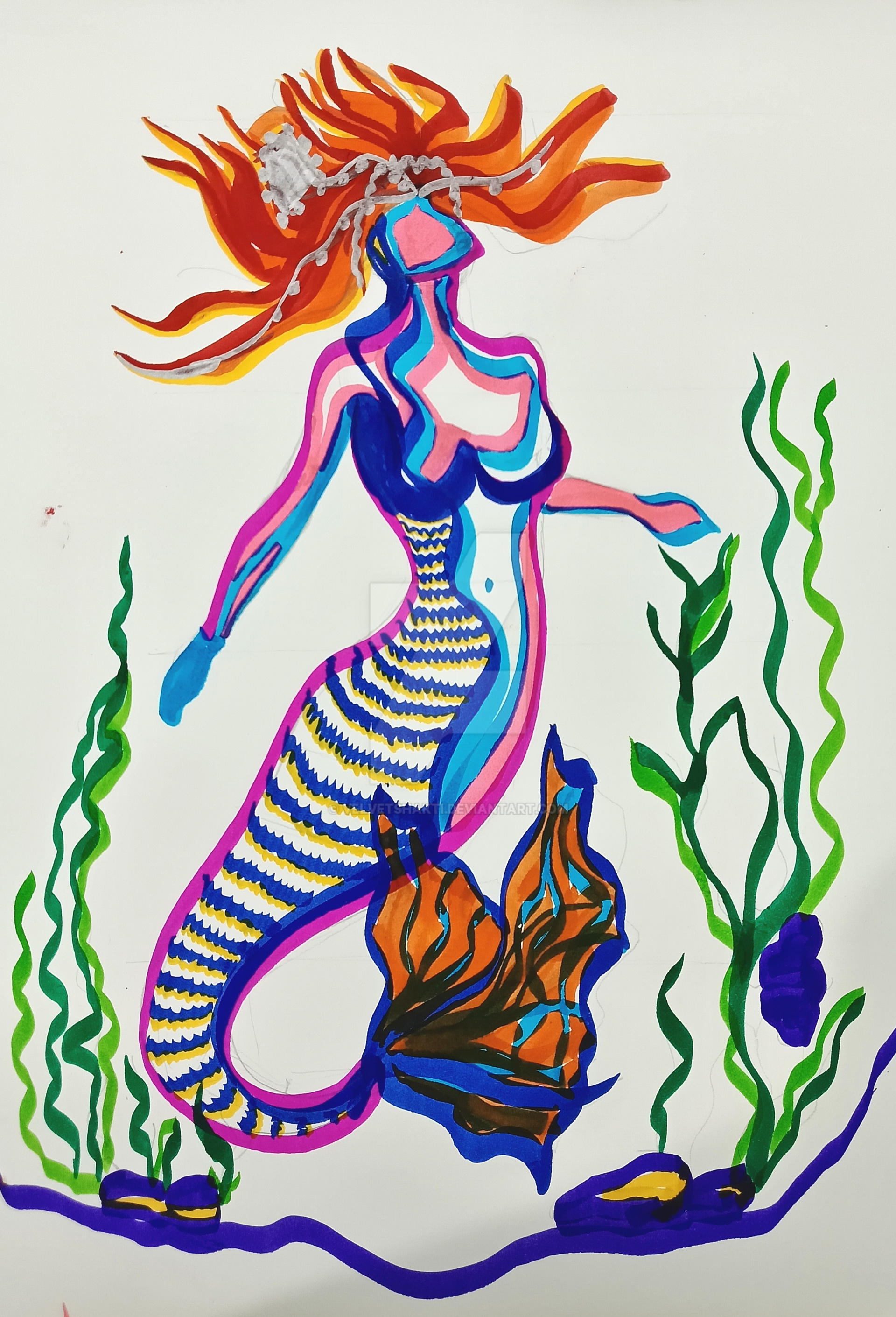 Mermaid Color Examples Mermaid colors by VelvetShakti on DeviantArt
