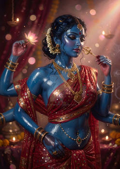 Holy Red and Blue