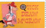 Quickdraw McGraw Cartoon Fan Stamp