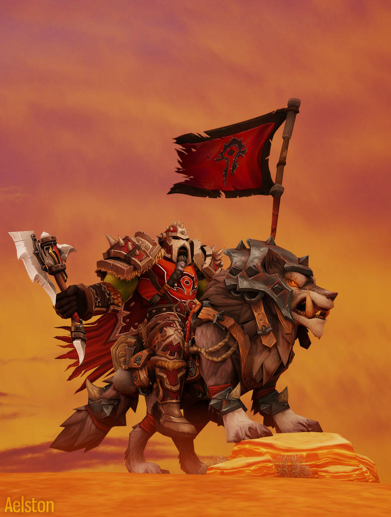 Horde Wolf Rider by Aelston on DeviantArt