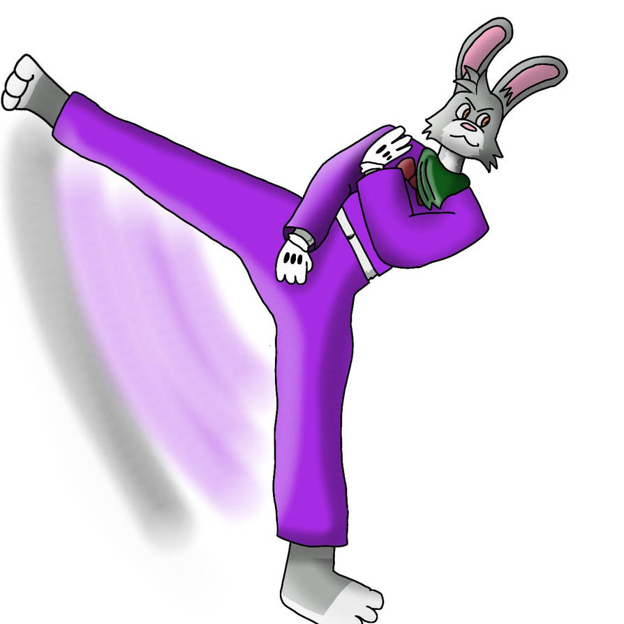 Karate Bunny - Lionel Bunny by Robert013 on DeviantArt