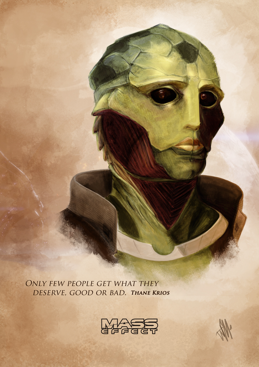 Thane Krios painting