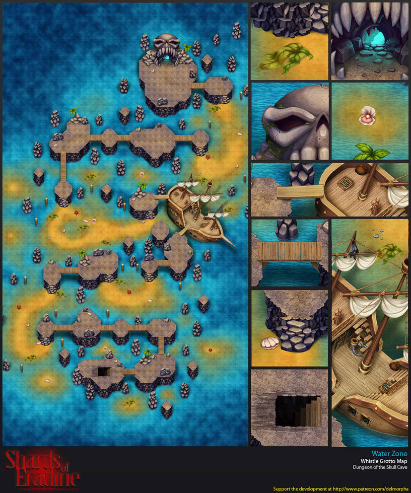 Whistle Grotto Map Preview by CryptidTech on DeviantArt