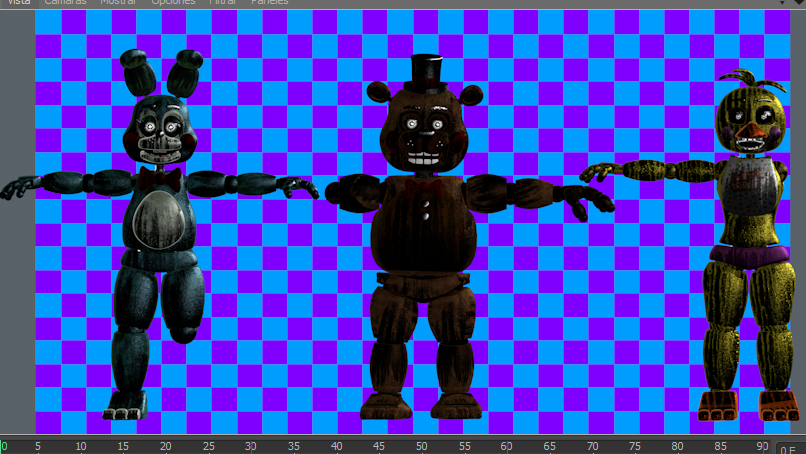 C4D-FNAFSL) FNAF SL All Animatronics by SrLolbit on DeviantArt