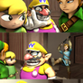 [REQUESTED] Link gets revenge on Wario