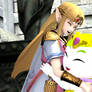 [REQUESTED] Zelda hugging Toon Zelda