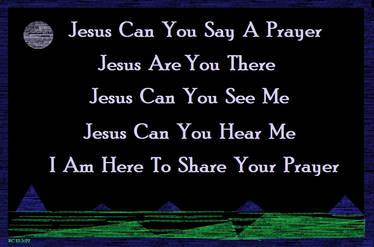 Jesus Can You Say A Prayer 12-3-2022