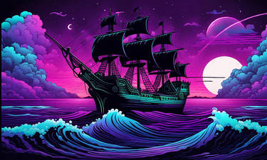 Pirate Ship Rainbow 1