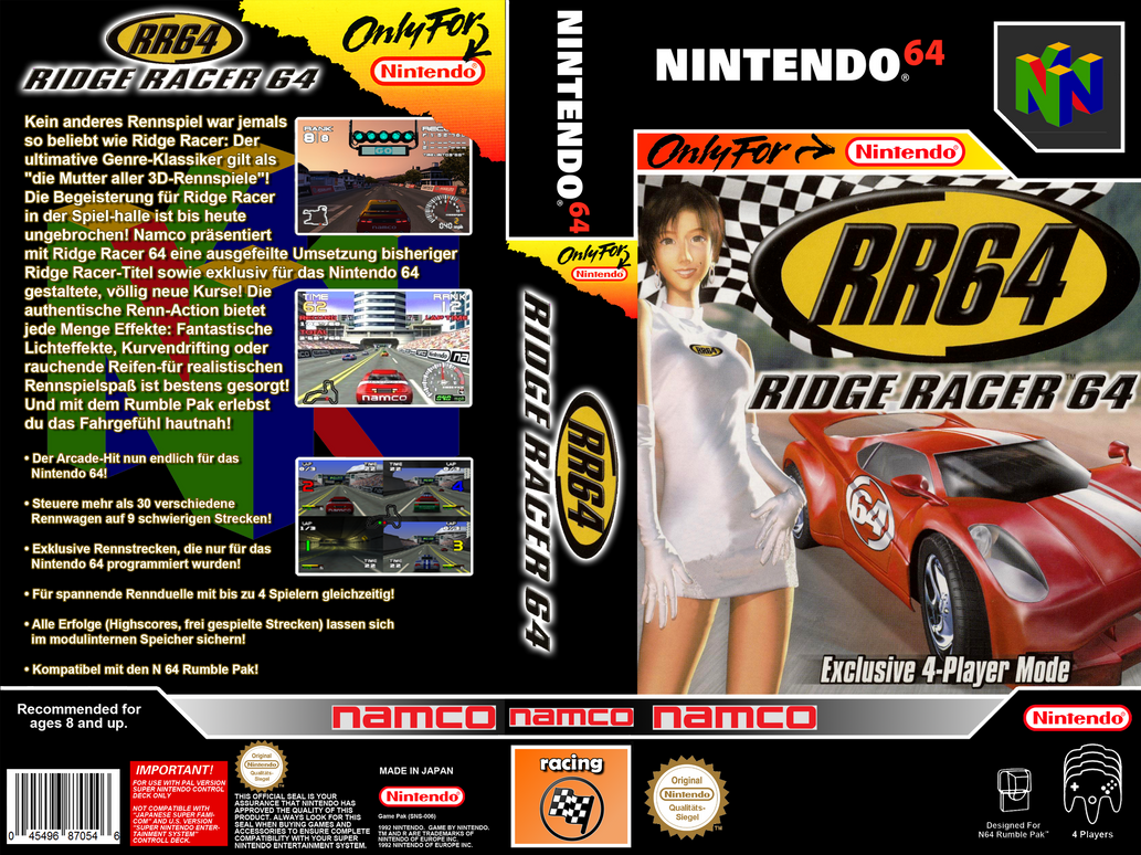 R64 Ricce Ridge Racer 64 by toya86c on DeviantArt