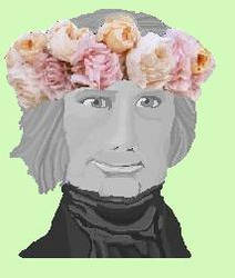 Henry Clay With a Flower Crown