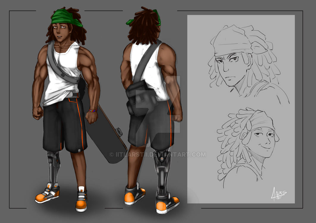 Character Design Sample by IITLARSTII on DeviantArt