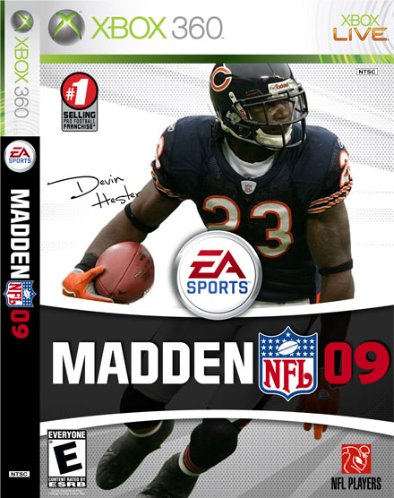 devin hester madden 09 cover