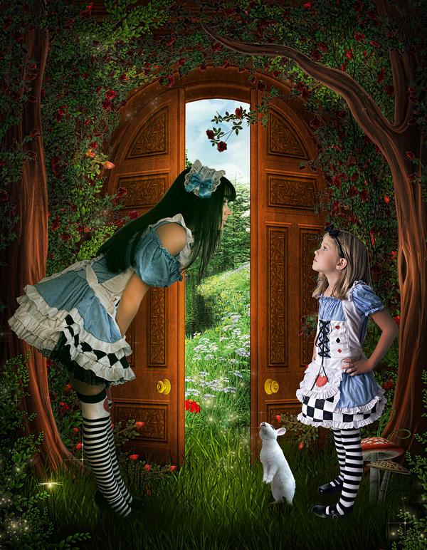Дом с алисой войти. Алиса против Алисы. Пазл Алиса в стране чудес. Дом с Алисой. Домик Алисы.